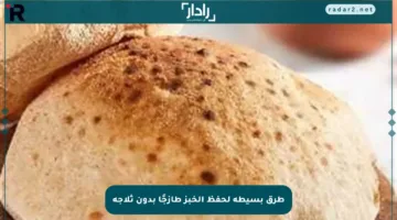 طرق بسيطة لحفظ الخبز طازجًا بدون ثلاجة
